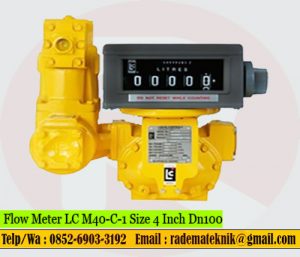 Flow Meter lC M40-C1 Liquid Control Size 4 Inch