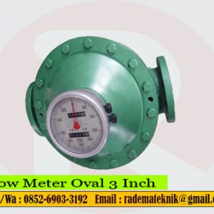 Flow Meter Oval 3 Inch