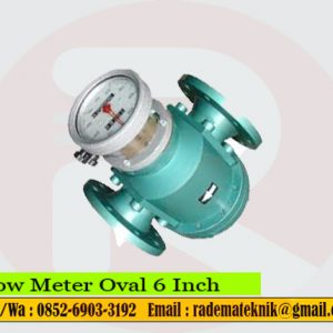 Flow Meter Oval 6 Inch