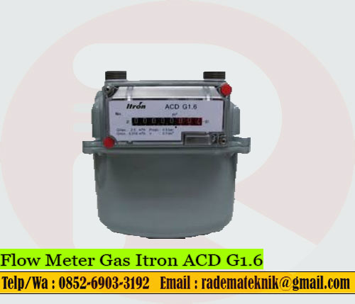 Flow Meter Gas Itron ACD G1.6