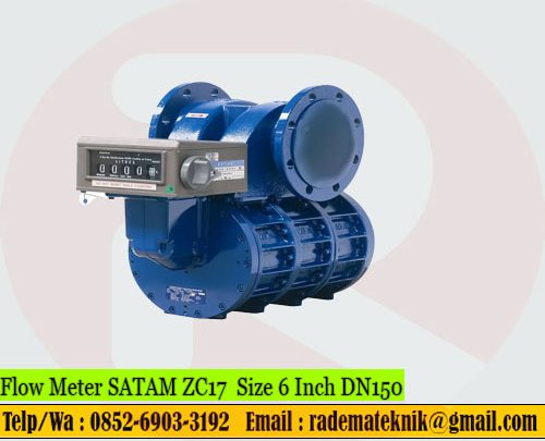 Flow Meter SATAM ZC17 Size 6 Inch DN150