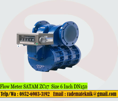 Flow Meter SATAM ZC17 Size 6 Inch DN150