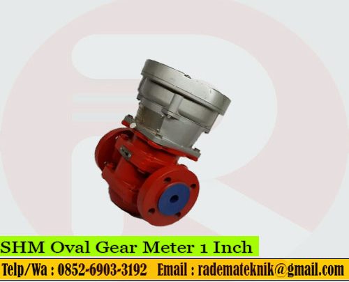 SHM Oval Gear Meter 1 Inch