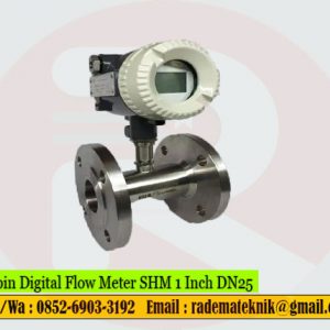 Turbin Digital Flow Meter SHM 1 Inch DN25