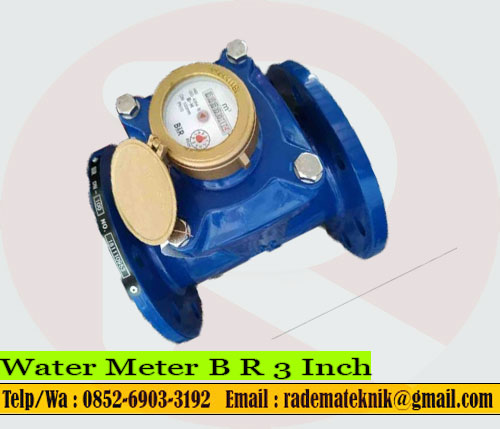 Water Meter B R 3 Inch