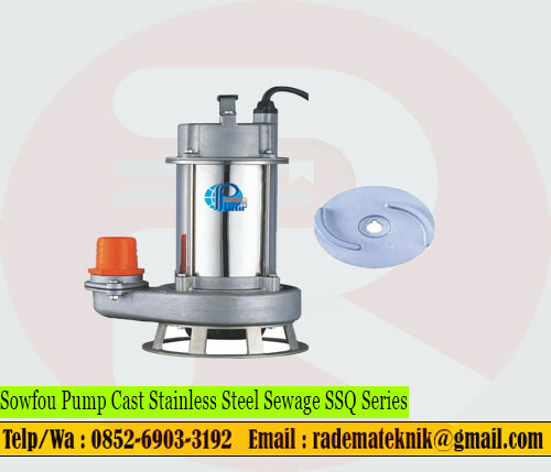 Sowfou Pump Cast Stainless Steel Sewage SSQ Series