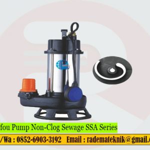 Sowfou Pump Non-Clog Sewage SSA Series