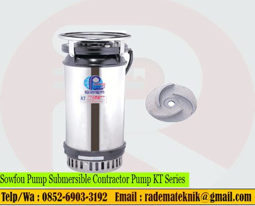 Sowfou Pump Submersible Contractor Pump KT Series