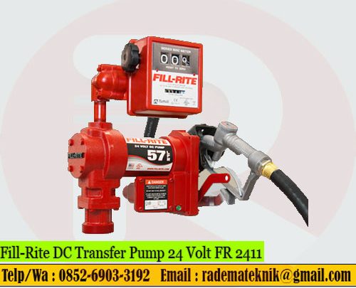 Fill-Rite DC Transfer Pump 24 Volt FR 2411