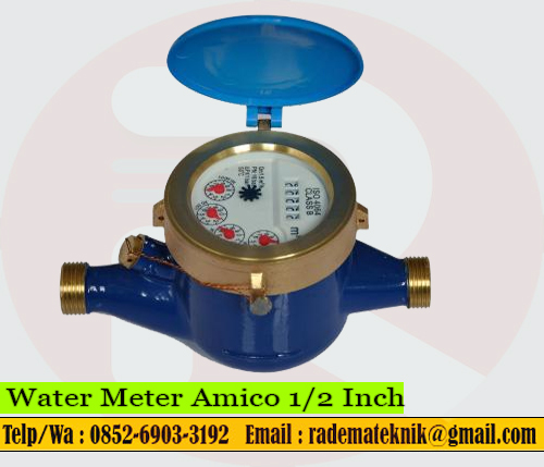 Water Meter Amico 1/2 Inch