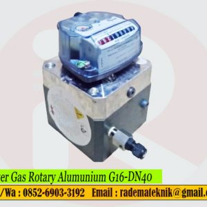 Meter Gas Rotary Alumunium G16-DN40
