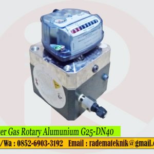 Meter Gas Rotary Alumunium G25-DN40