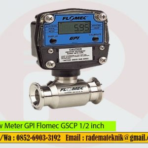 Flow Meter GPI Flomec GSCP 1/2 inch