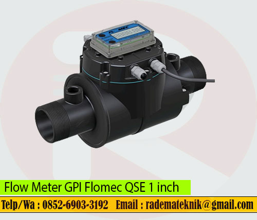 Flow Meter GPI Flomec QSE 1 inch