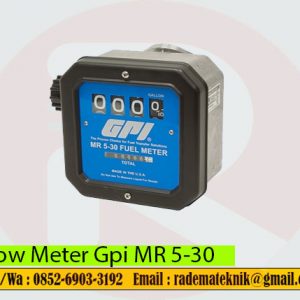 Flow Meter Gpi MR 5-30