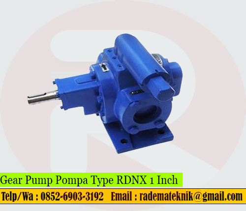 Gear Pump Pompa Type RDNX 1 Inch