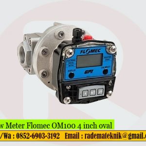 Flow Meter Flomec OM100 4 inch oval