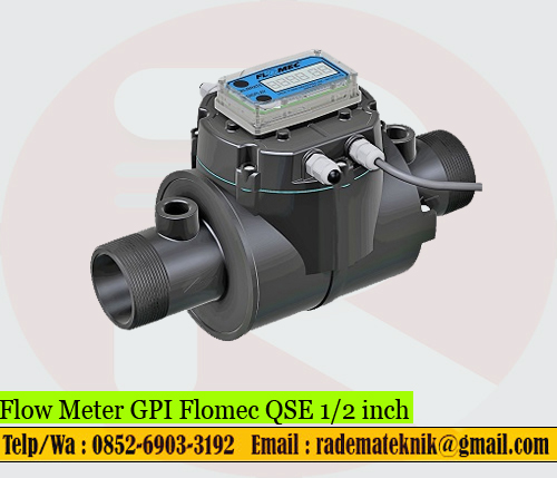 Flow Meter GPI Flomec QSE 1/2 inch