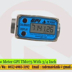 Flow Meter GPI TM075 With