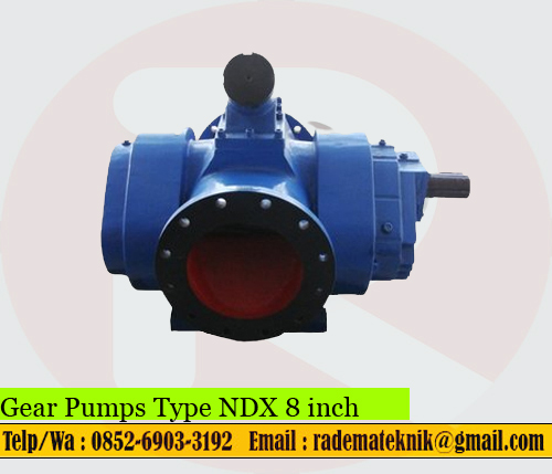 Gear Pumps Type NDX 8 inch