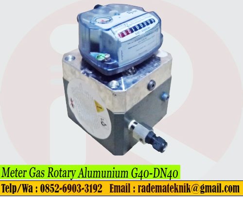 Meter Gas Rotary Alumunium G40-DN40