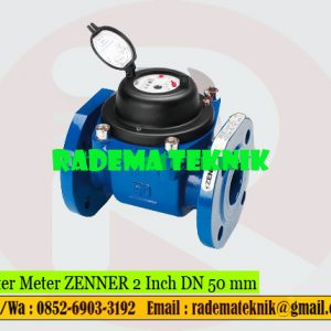 Water Meter ZENNER 2 Inch DN 50 mm