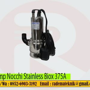 Pump Nocchi Stainless Biox 375A