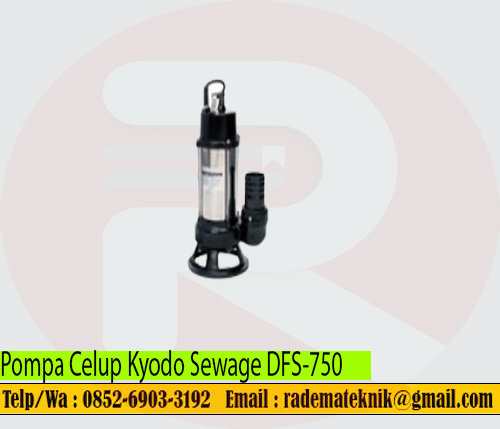 Pompa Celup Kyodo Sewage DFS-750