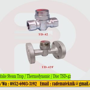 Steam Trap / Thermodynamic / Disc TSD-42 / 42 Bar
