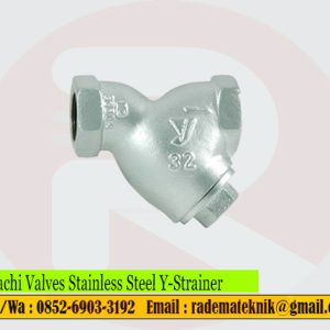 Hitachi Valves Stainless Steel Y-Strainer