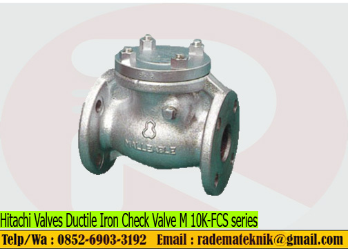 Hitachi Valves Ductile Iron Check Valve M 10K-FCS series