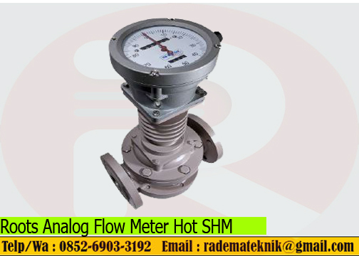 Distributor Roots Analog Flow Meter Hot SHM