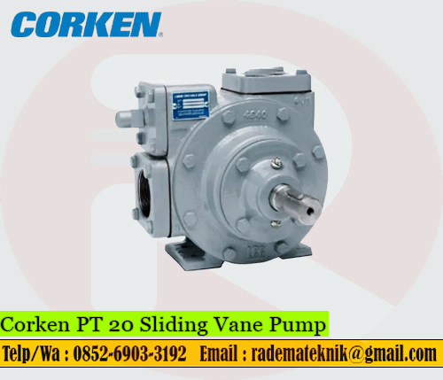 Corken PT 20 Sliding Vane Pump 1 Corken PT 20 Sliding Vane Pump